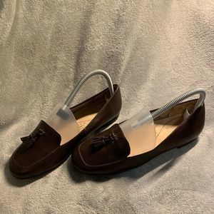Life Stride Active Arch Memory Foam Soft System Brown Flat Toe Size 7.5